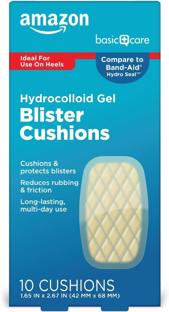 Základní péče Extrémní hydrokoloidní Gel Blistr Cushion Obvazy, 1, 65 v x 2, 67 v, 10 ct