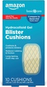 Oinarrizko Arreta Muturreko Gel Hidrokoloideak Cushion Bandages, 1.65 x 2.67 hazbete, 10 ct