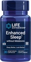 Extension Life Enhanced sleep without Melatonin, ashwagandha, amla, Casein Milk peptids, melatonin-free Supplement for Sleep & Stress Support, Gluten-free, non-GMO, Vegetarián, 30 Kapsule