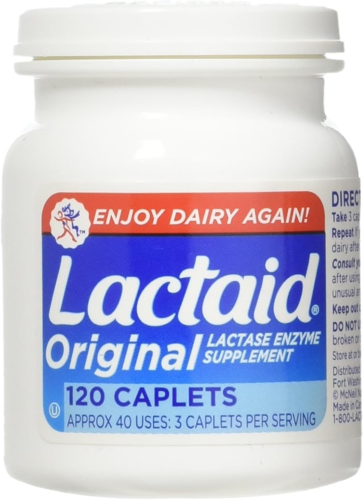 LaCTAID Caplets 120 ea (Paket 3)