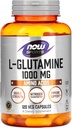 NOW Foods Sports, L-glutamin, 1000 mg, 120 Veg kapsul