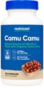 Nutricost Camu Camu 1000mg, 120 Capsule - CCOF Certified Made with Organic, Non-GMO and Gluten Free