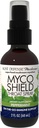 Host Defense MycoShield Throat Spray - Immune Health Support - prehransko dopolnilo gob s Chaga, Reishi, Turčija Tail & More - On-The-Go Immune Support - Peppermint, 2 fl oz (142 Služabnikov)*