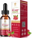 Lukaree Viminata B12 Sublingüe deixa Vegan B12taminats espectre d' Espectre-Metlcobalamin, Adenosyl i Hydroxy B12, per a l'Energia, Focus, Moild & Imuneve- 2 de gener, fl oz