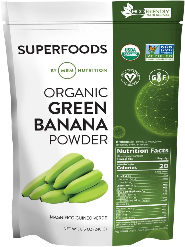 MRM Nutrition Organic Green Banana Powder 