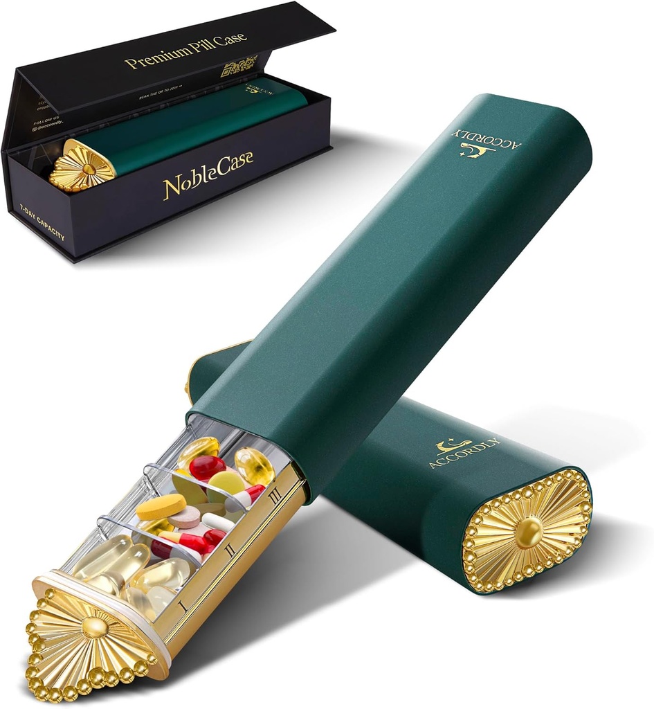 Nhân viên quản lý hàng tuần, vụ 7-Dayc Pill 7 ngày cho Purse, Lightwemth Gold Alminum Pill cho thuốc, thuốc bổ trợ, Luxury Wellness Gis