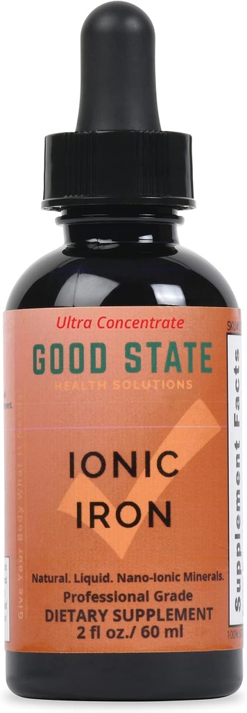 Good State Liquid Ionic Iron Ultra Concentrate (10 gotas equivalen a 2 mg - 100 por botella)