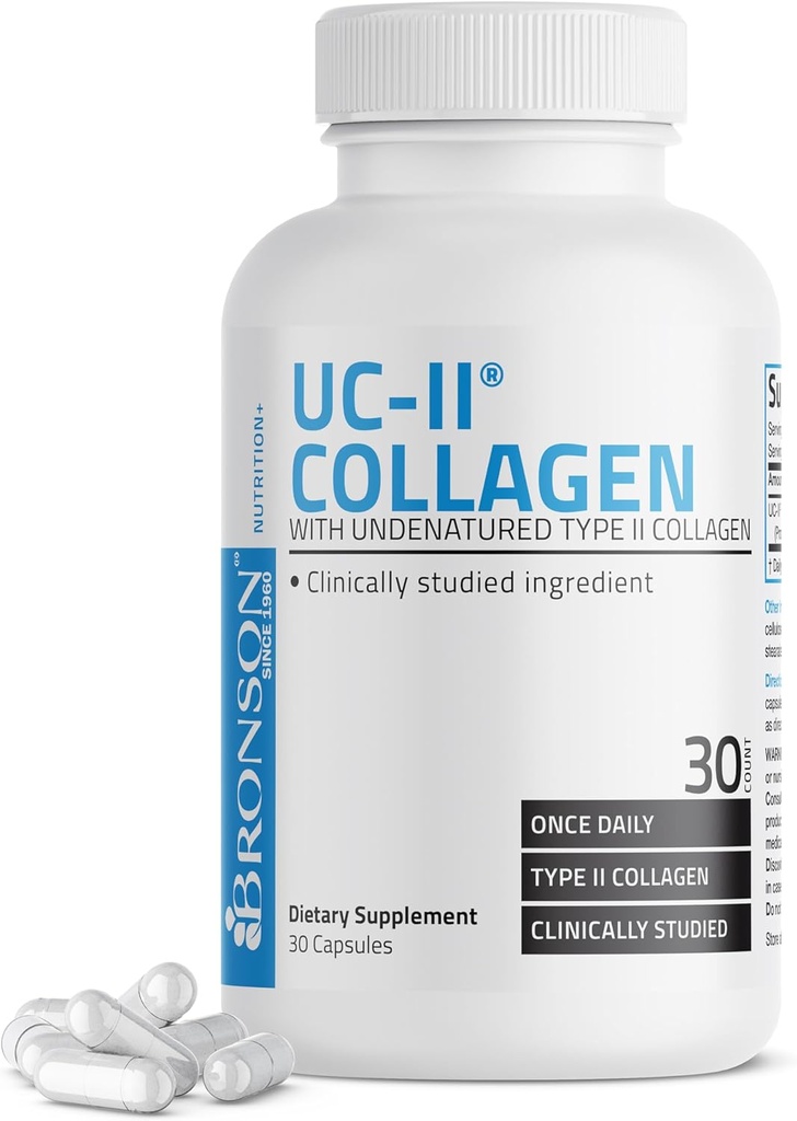 บรอนสัน ยูซี-II ประเภท II Collagen with undensive ชนิด II Collagen, 30 Capsulues