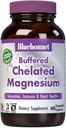 Синбоннет харчування Albion Buffered Chelated Magnesium 200 мг, Magnesium Oxide, Stress Relief, Vegan, Non GMO, Gluten Free, Soy Free, Milk Free, Косгер, 60 Овочеві капсули, 1 місяць постачання