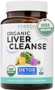 USDA Organic Milk Thistle and Dandelion Root - Silymarin Milk Thistle Liver Detox Cleanse Formula with Artichoke Extract for Comprehensive Liver Support - Vegan Non-GMO & Lab Verified (1 Month Supply)