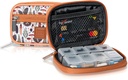 Laget Easy Kit Pille Case - ukentlig medisinorganisator med bevegelig syv-dagers vitamin og kosttilskudd boks (Light Brown Woods)