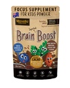 Focus Supplement for Kids Brain Boost - Omega-3 DHA Flaxseed Natural Focus & Attention Supplement for Kids with Attention Challenge Support Kids Focus Vitamins 3.52oz (100g)