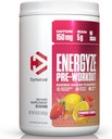 Dimatizēt Energyze pirms Workout pulveris vīriešiem un sievietēm, zemeņu citronāde, 150mg kofeīns, 5g BCAAs, veiktspēju Blend L-teanīna, L-tirozīns, L-citrullīns, Nav cukura (30 Servējumi)