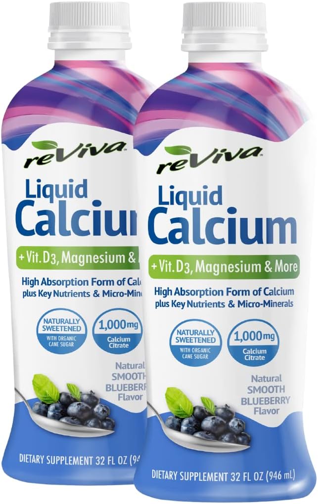 Reviva Liquid Calcium Twin Pack