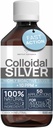 Colloidal Silver Liquid 8 fl oz 10 PPM - Bioactive Hydrosol Silver Water - Natural Immune Support Nano Sol Supplement Solution - Quality Ionic Minerals - Organic Structured Silver