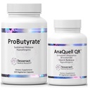 Tesseract Medical Research ProButyrate Gut Health Supplement, Butyric Acid Complex & AnaQuell QR, Stress Relief & Mood Support Supplement