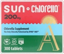 SUN CHLORELLA - Suplemento Clorella, Tablas de Vitamina-Enriquecida y Vegan-Friendly (200 Mg - 300 ct)