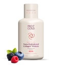 ProT Gold Liquid Collagen Protein Shot, Support for Hair, Nails and Skin, 17g, Nano Hydrolyzed & Grass Fed with Amino Acids, Sugar Free, Gluten Free, 0g Carbs, Berry, 16 FL OZ