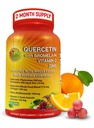 Quercetin with Bromelain – Quercetin Phytosome 500 mg High Absorption Supplement – Immune Support with Vitamin C, Zinc, Ginger & Citrus Bioflavonoids – Organic Whole Food Blend – 120 Capsules