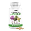 Vitapia Organic Artichoke Extract Supplement - Liver Cleanse Detox & Repair, Liver Health, Digestion, Antioxidant Support - 120 Vegan Capsules, Non GMO, Gluten Free