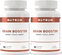 Brain Booster Supplement - Brain Power Nootropic Supplement - Brain Pills for Focus, Memory, Clarity, Energy & Better Concentration with Alpha- GPC, L- Theanine, Rhodiola, Ginseng, Guarana (2. csomag)