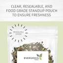 Evergreen Herbs Cuachalalate Herb (Amphipetyglum Adstringens) - Resealable Stand Up Pouch at sikre friskhed! (Tea Bags)