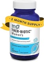 SFI Health Klaire Labs Ther-Biotic Women's - Vaginal Probiotics for Women - Support Healthy Acidic Vaginal pH Balance & Comfort - 25b CFU Lactobacillus & Bifidobacterium, Hypoallergenic (60 Capsules)