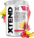Xtend Оригінальний порошок BCAA 7g BCAA і 2.5g L-Glutamine, цукор безкоштовно після тренування м'язів відновлення пити з амінокислотами для чоловіків і жінок, 30 сервірування