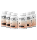Pure Hyaluronic Acid Supplement 250mg with Vitamin C 50mg, 120 Vegan Capsules - Skin Hydration for Natural Glow, Hair, Nails, Bone and Joint Health Formula