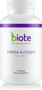 Biote Nutaceuical - Omega 3 + CoQ10 - Tim + Brain (90 nắp Gel)