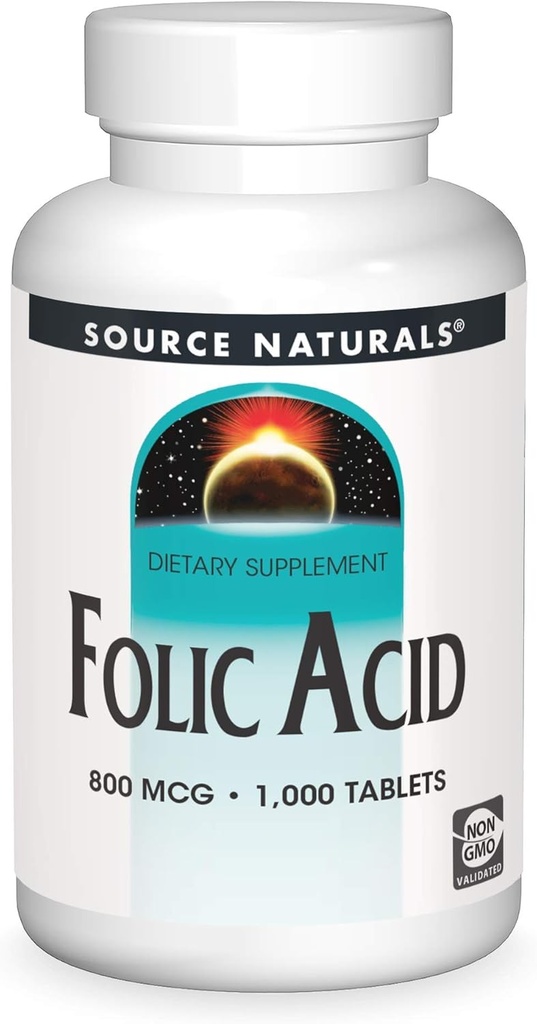 Sumber Asam Folic 800 mcg Dietary Supplement - 1000 tablet