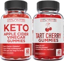 60 Keto Apple Cider Vinegar Gummies Advanced Böyük Britaniya + 60 Tart Cherry Gummies with Celery Seed Özü