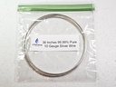 Sidabro generatorius Wires - 9999 Silver Electrodes - Pre- Cut 36- Inch 10 Garge Wires - Fits LifeForce Generatoriai