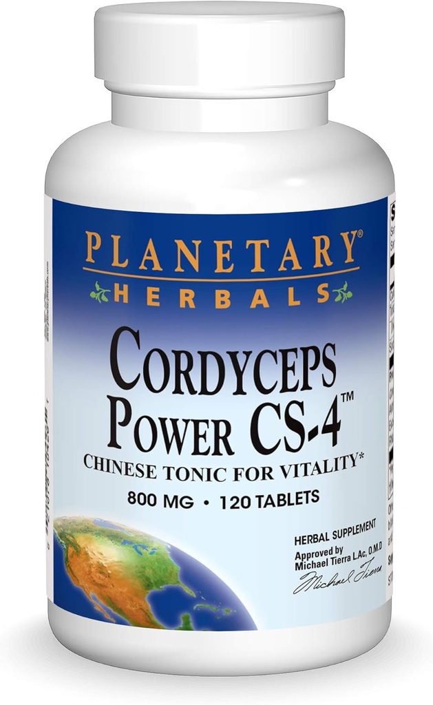 Cordyceps Power Planetary Herbals 120 טבליות