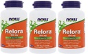 NOW Foods Relora 300 mg, Veg-Capsules, 120-Count (Pack of 3)