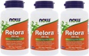 Now Foods Relora 300 mg, Veg-kapsules, 120-Count (Pack of 3)