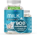 Colostrum Gummies para Crianças Adultos Idosos □ Colostrum Milk Protein Gummies with Vitamina B Complex
