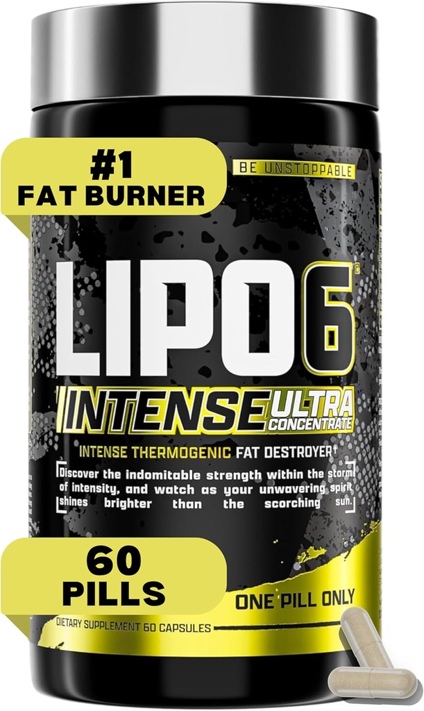 Nutrex Research Lipo6 Black Intense Ultra 集中热力倍肥燃烧器供男女使用 ================================================================================================================================================================================================================================