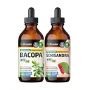 Bacopa Tincture 4 Fl. Oz. & Schisandra Tincture 4 Fl. Oz.