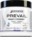 Prevail Pre Workout Powder con Nootropics: Pre Workout para homes e mulleres, Cutting Edge Energy e Focus Supplement con L Citrulline, Alpha GPC, L Tyrosine, Neurofactor | Rainbow Freeze, 40 SRV