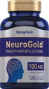 Piping Rock Phosphatidylserine 100mg - 120 Softgel Capsules - NeuroGold supplement , Non-GMO, Gluten Free
