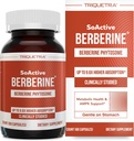 SoActive Berberine 550mg: 9.6X vyššia absorpcia, klinicky študovaný, optimalizovaný Phytosome 