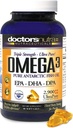 Omega 3 DPA Fish Oil 2900 Milligrammia Triple Strength Ultra Pure Concentrate, EPA-DPA-DHA, SoftGels - 30 Tarjoilut