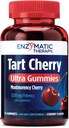 Nature's Way Tart Cherry Ultra Gummies, Antioxidant Support from Anthocyanins*, 1200 mg per 3-Gummy Serving, Cherry Ochutené, Gluten Free, Vegetarián, 75 Count (Backaging May Vary)