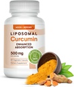Liposomal Curcumina Cúrmica 500mg - 60 Curcumina Cúrmica Suplementos Cápsulas
