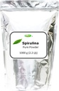 Sprulina pulbere organic crescut 1000g (1,0Kg, 2,2 lb) Bulk Pure OMG gratuit non-iradiate