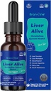 Lever Levend Metabolisme Systeem Gezondheid voor Honden en Katten - Functie, Vet, Detox, Chronische Hepatitis met SILIPHOS®, TUCCA, Dezelfde Vegan Bacon Smaak (60ml)