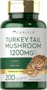 Carlyle Türgi Saba Seenekapslid | 1200mg | 200 Count | Non-GMO & Gluteenivaba ekstrakt