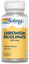 Solaray Chromo Picolinate Tablets, 500 µg