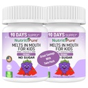 Kids Chewable Iron Supplement, Ferronyl® Carbonyl Iron 9 mg, Vitamin C 30 mg, Grape Flavor, 90 Tablets (2 Bottles)